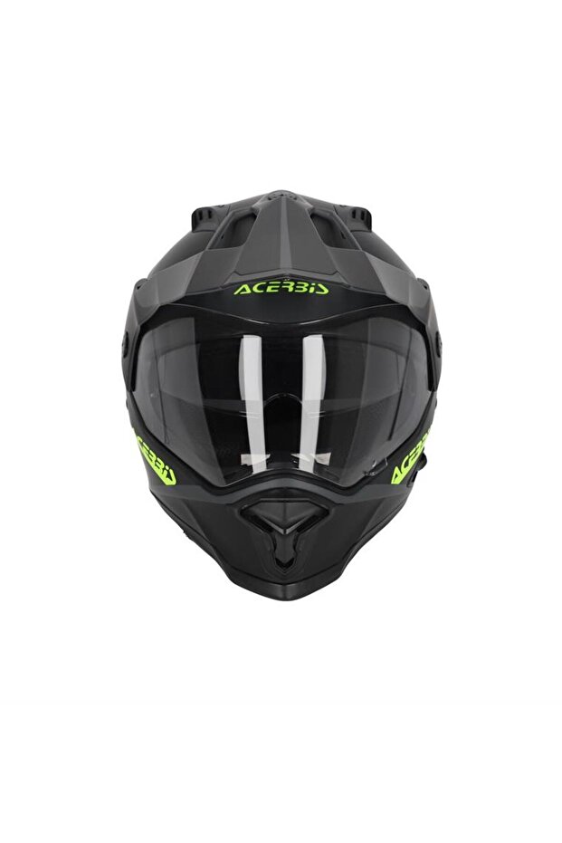 ACERBİS REACTIVE 22-06 KASK SİYAH GRİ - 2