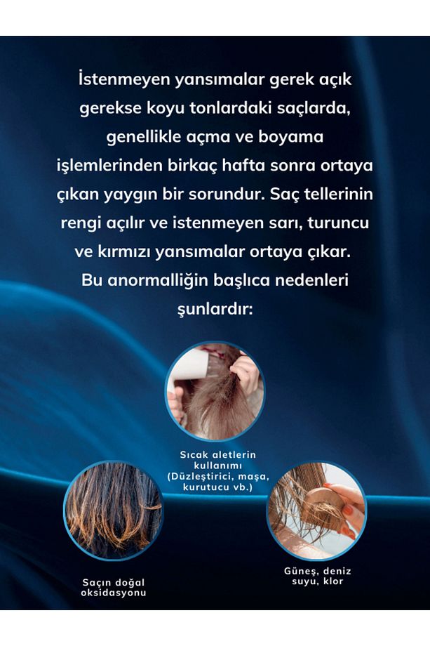 Wonder No Orange Mavi Şampuan 350ml - 3