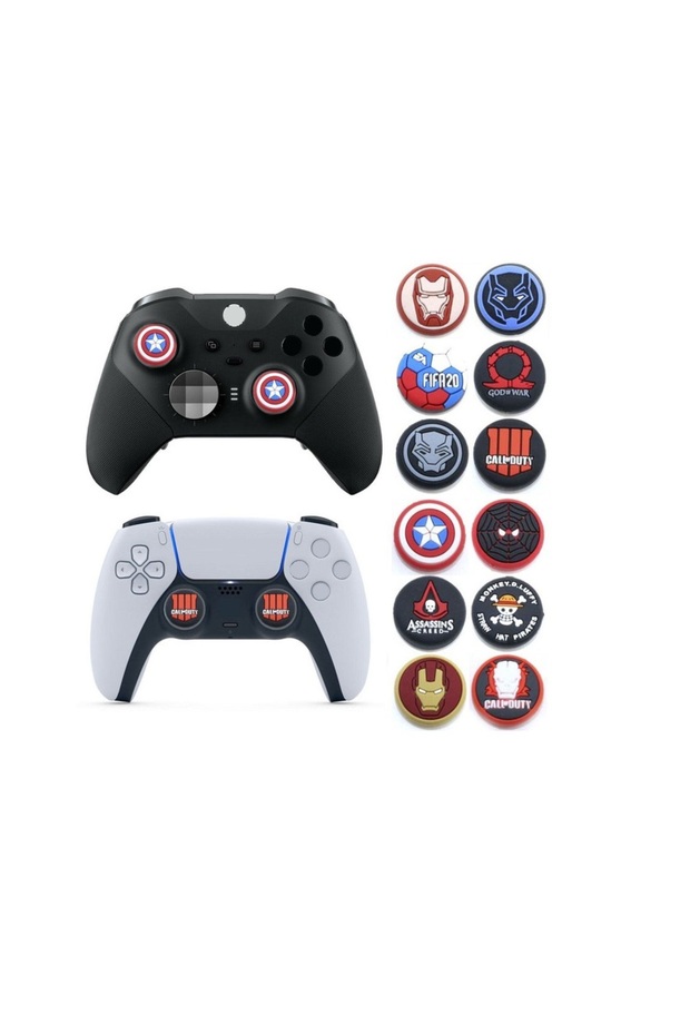 Ps3-Ps4-Ps5-Xbox One-Xbox 360-Series S/X Joystick Kol Analog Koruyucu 4 Adet - 3