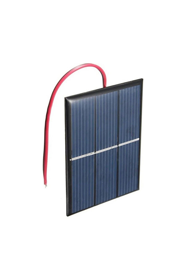 1 Adet Güneş Paneli Solar Panel 3,5v 1w 200 Mah Arduino Güneş Enerjisi Batarya Güneş Pili (1 Adet) - 2