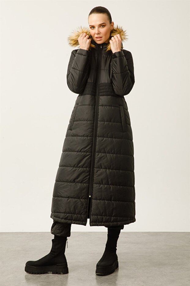 MİCCA KAPİTONELİ ŞİŞME MANTO - 2