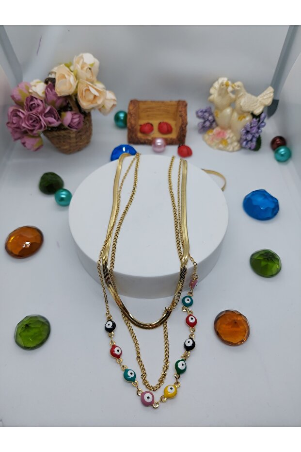 4232 Çelik Kolye - 3