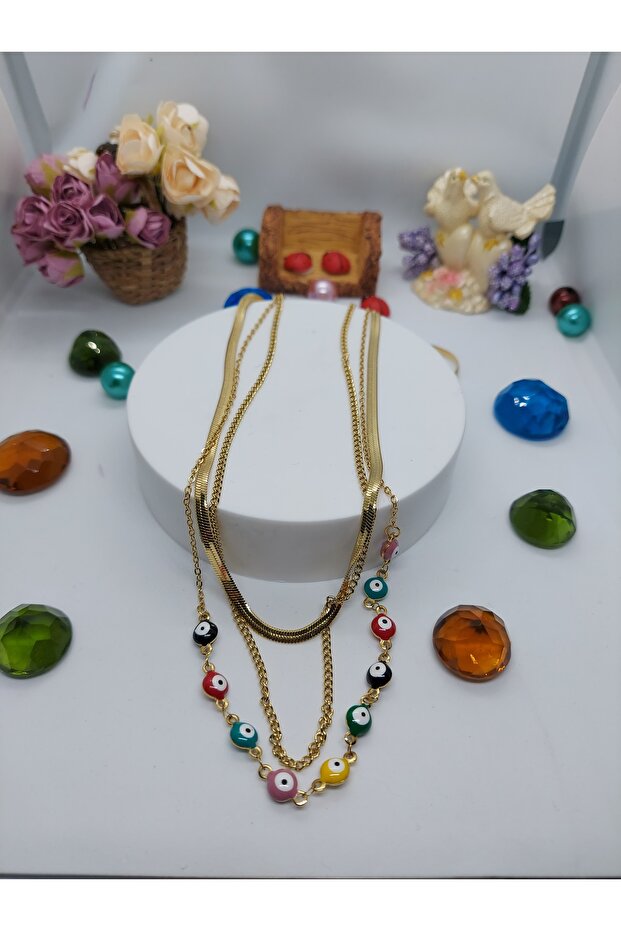 4232 Çelik Kolye - 2