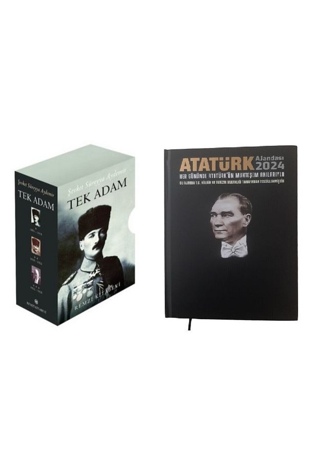 Tek Adam 3 Cilt - Atatürk Ajanda 2024 - 1