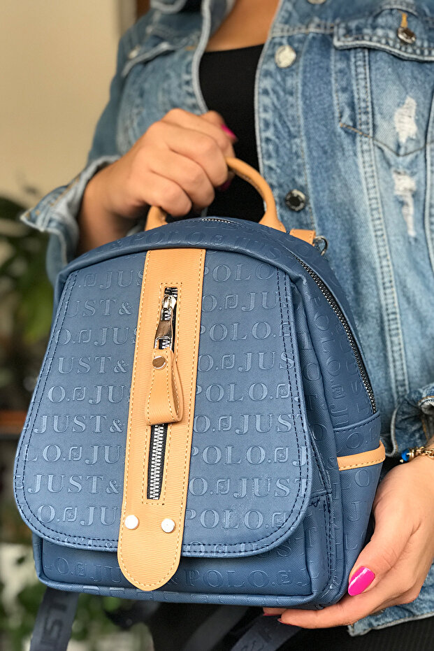 Multi-Compartment Lined Adjustable Strap Women's Backpack 4058-gd