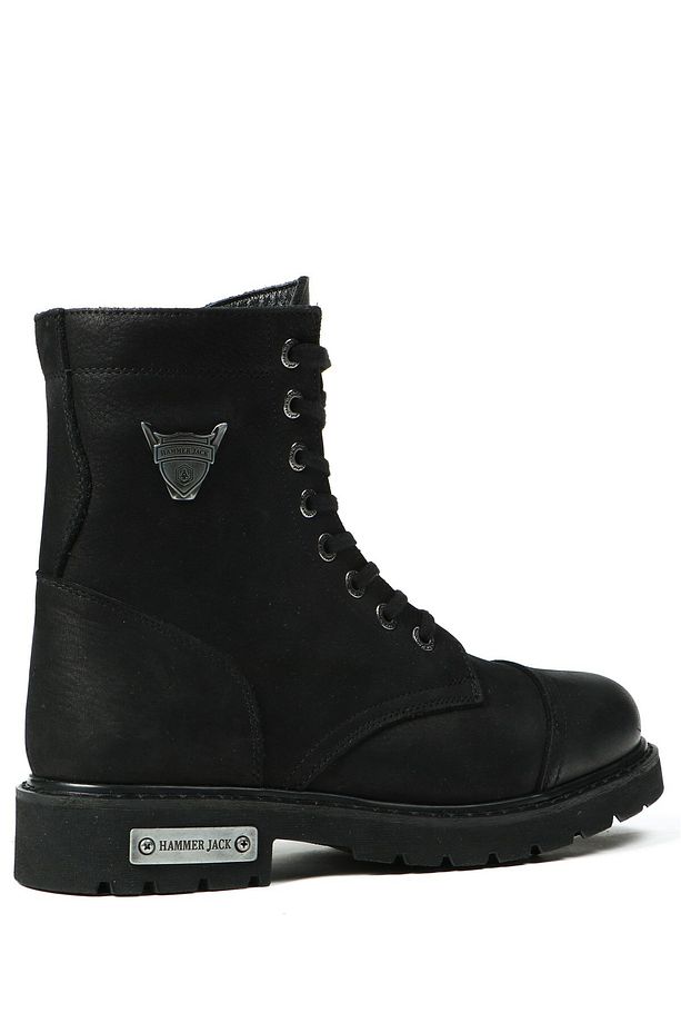 18505-M Hammerjack Merdane Erkek Bot SİYAH DOCK STEP - 4