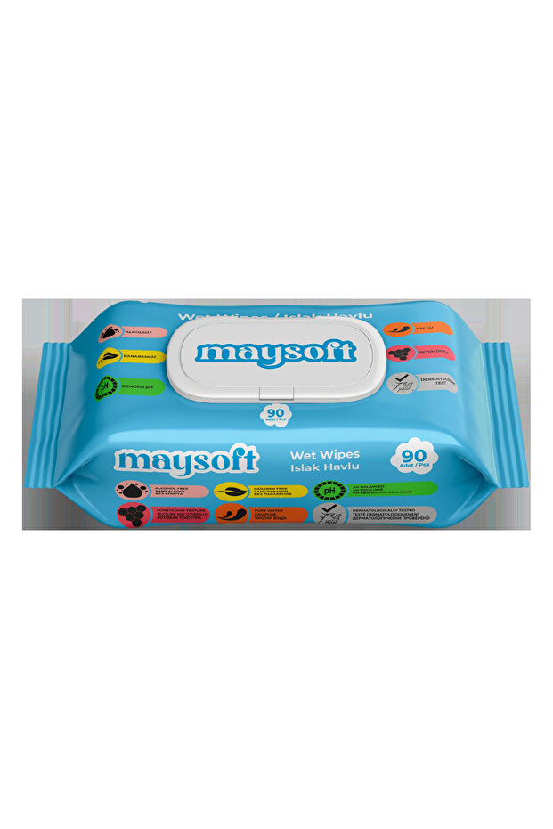 90-Pack Wet Wipes (12 Packs of 12 x 90 Sheets)