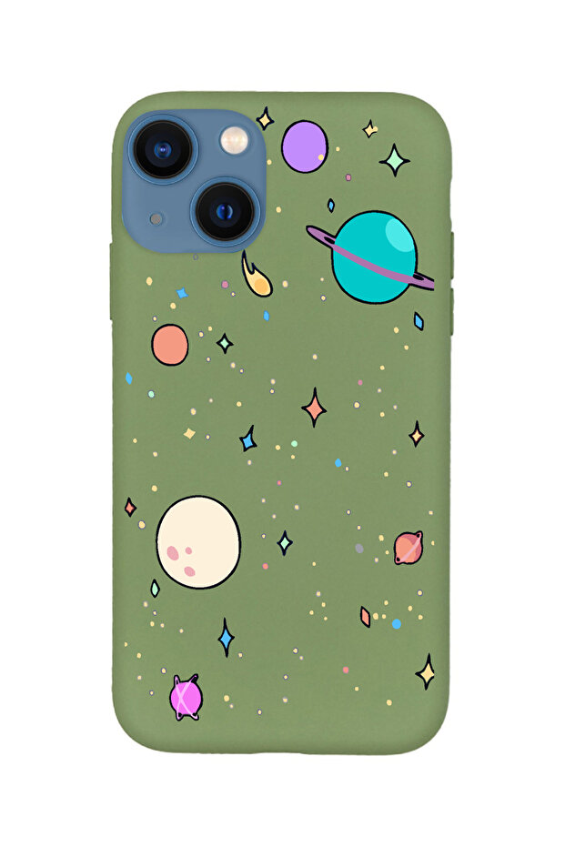 حافظة هاتف من السيليكون الفاخر المتوافقة مع هاتف iPhone 14 Plus - 1