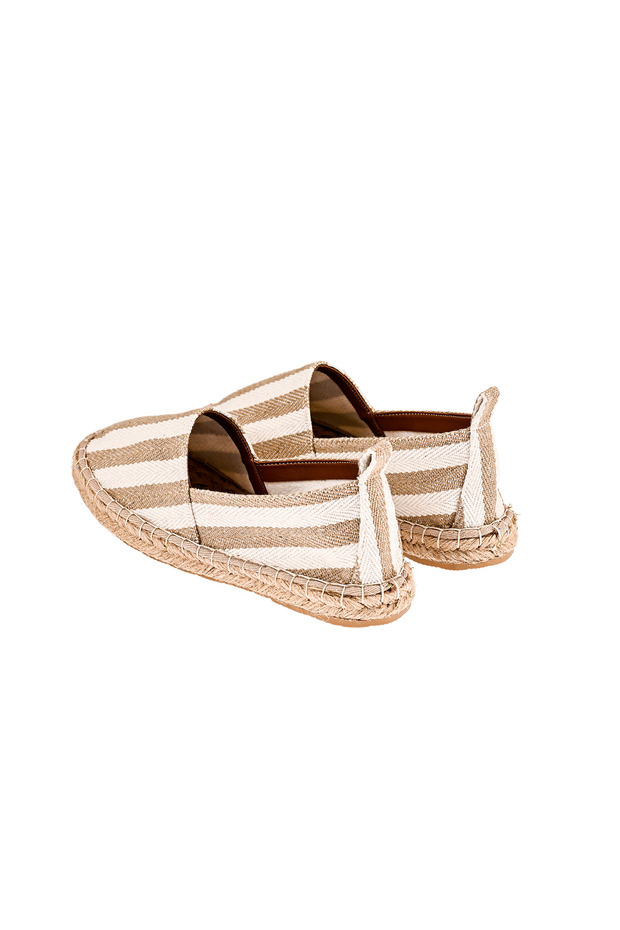 El Yapımı Hasır Taban Espadril - 4