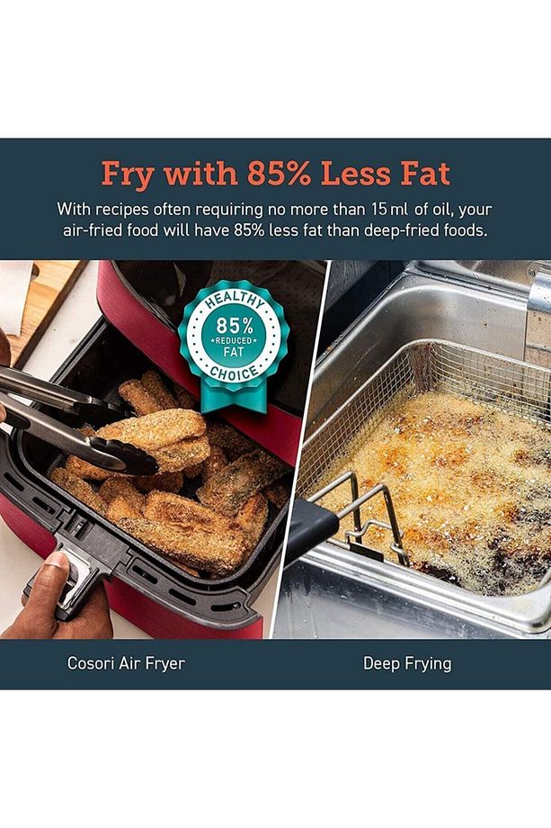 Sıcak Hava Fritözü Xxl, Yağsız, 5,5 L, 11 Program 1700 W - 4
