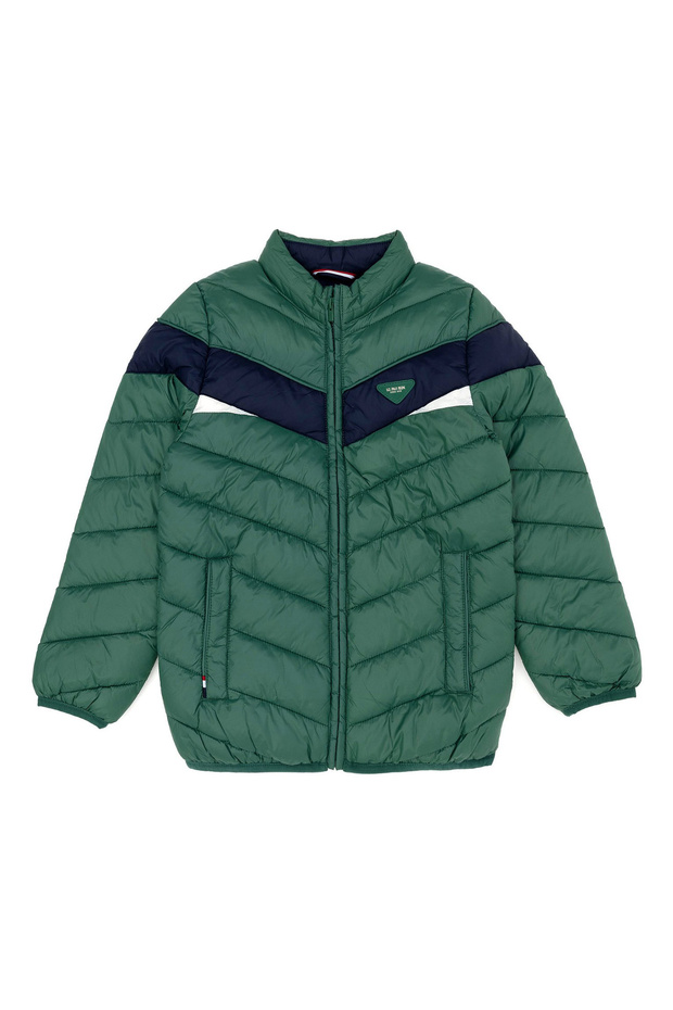 BASE. Polo Assn. Green Men's Coat CHARLESKIDS-CO23K