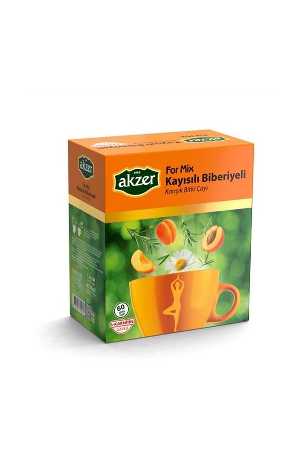 For-mix Kayısılı Biberiyeli 60 Poşet Çay - 1