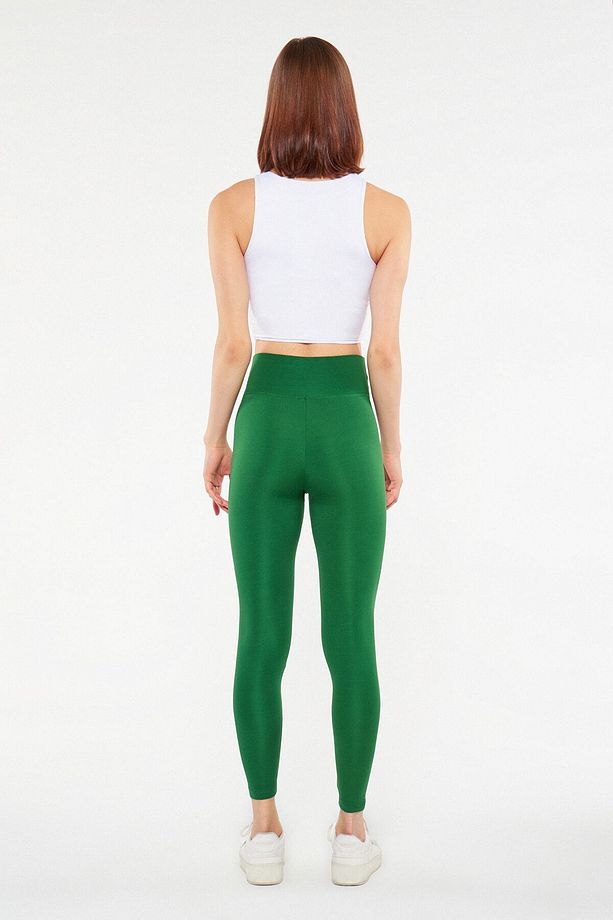 One Size Toparlayıcı Tayt Yeşil - 6