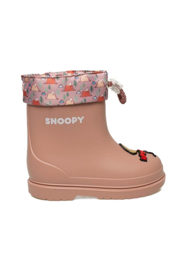 W10277 Bimbi Snoopy Pembe Çocuk Çizme - 2