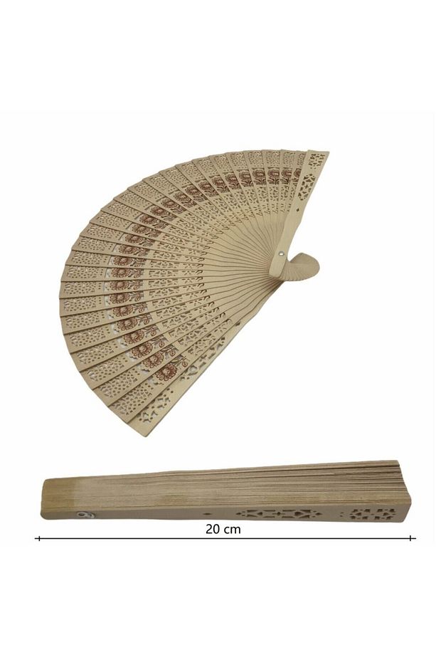 Ahşap Yelpaze (1 Ad) - 4
