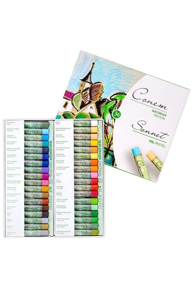 St.petersburg Sonnet Oil Pastel 36 Colors N:7041157