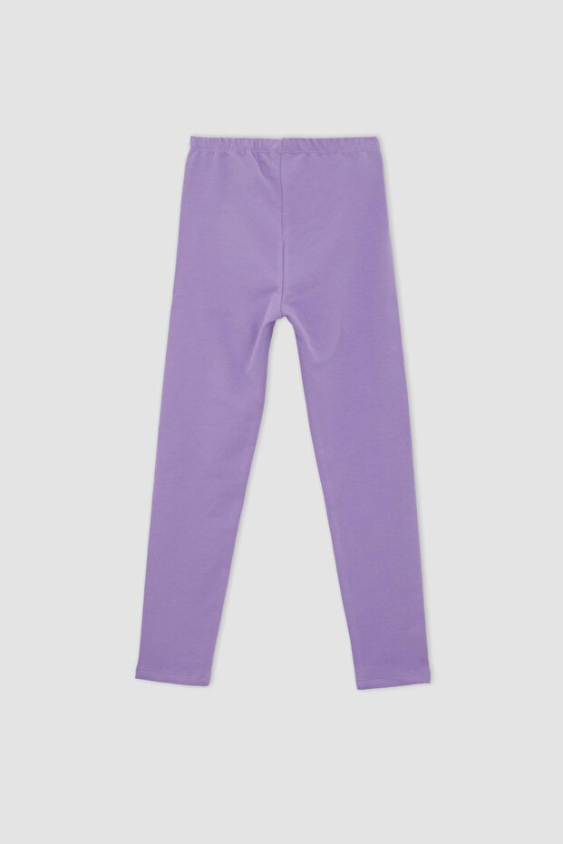 Girl's Basic Long School Tights - 8