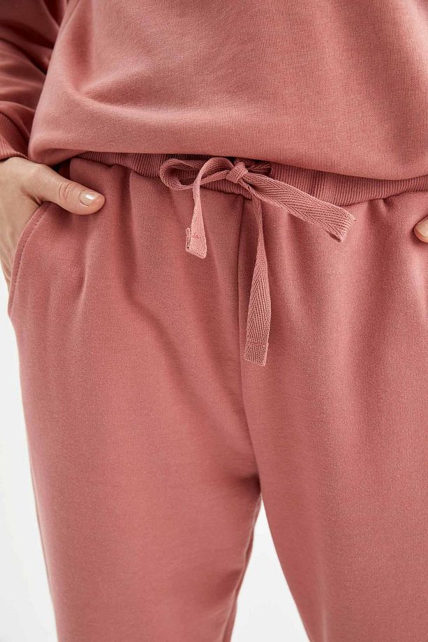 Beli Bağcıklı Cepli Relax Fit Jogger Eşofman Alt - 4
