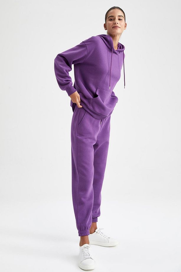 Beli Bağcıklı Jogger Eşofman Alt - 7