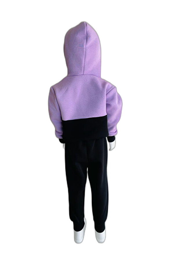 طقم بدلة رياضية شتوية 3 خيوط بارزة - 3