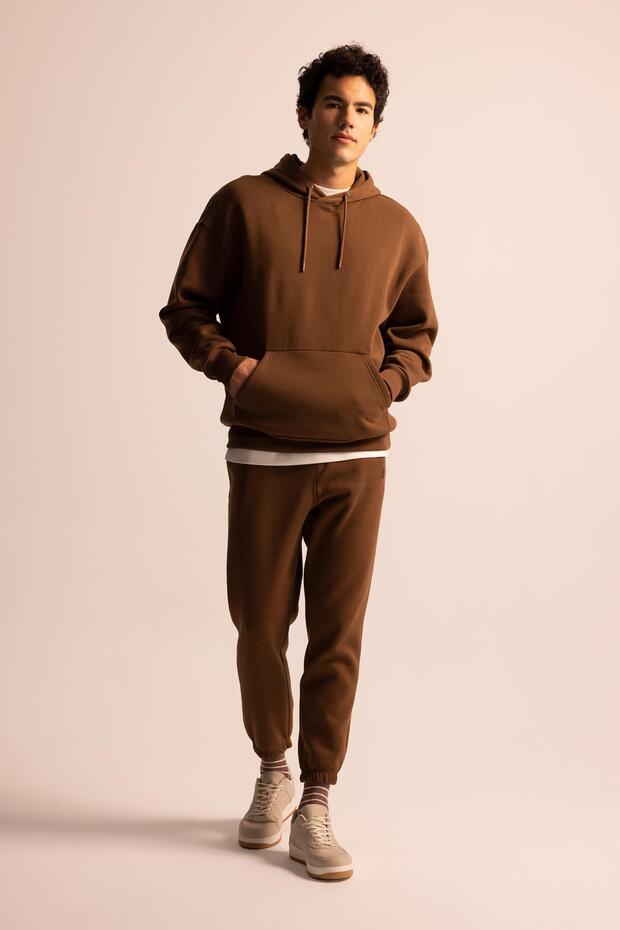 Regular Fit Cepli Eşofman Altı - 3