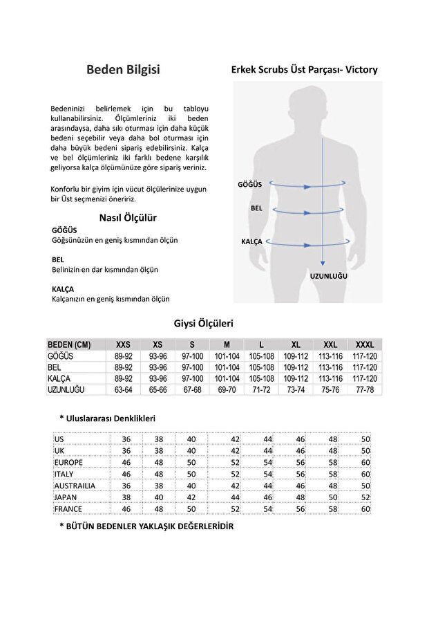 Victory Scrubs Üstü - 7