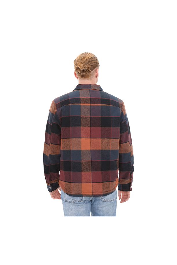 B0A6G5SJ601-R Timberland Sherpa Lined Overshirt Erkek G&ouml;mlek Siyah - 4