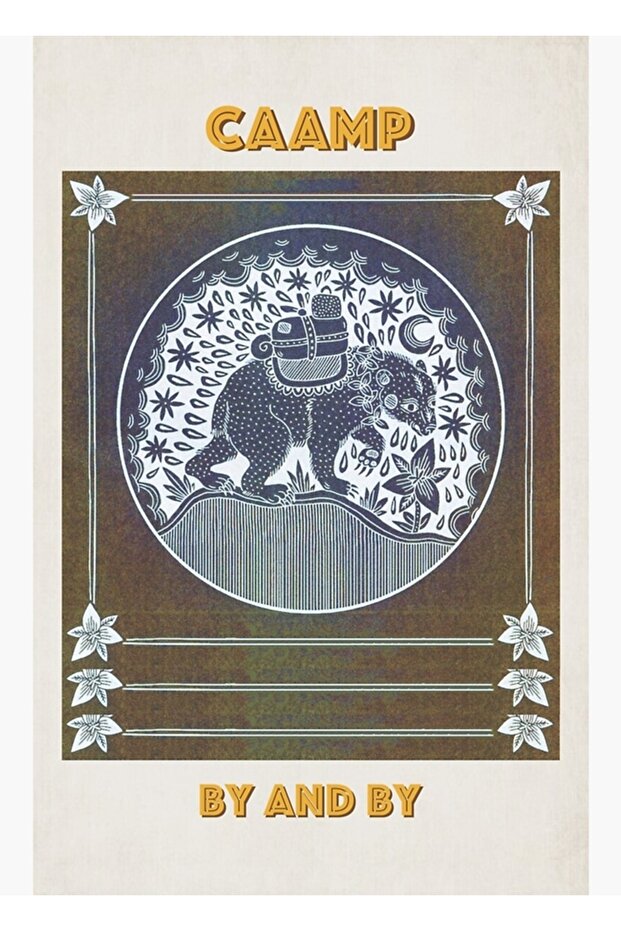 Tablou decorativ din lemn Caamp - 1