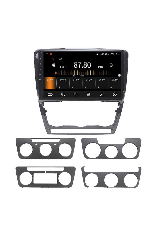 SKODA OCTAVİA ANDROİD 13 MULTİMEDYA CARPLAY 4GB RAM+64GB HDD 2007-2012 NAVİGASYON EKRAN - 2