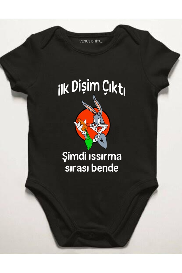 Dental Bugs Bunny Printed Baby Body Zibin
