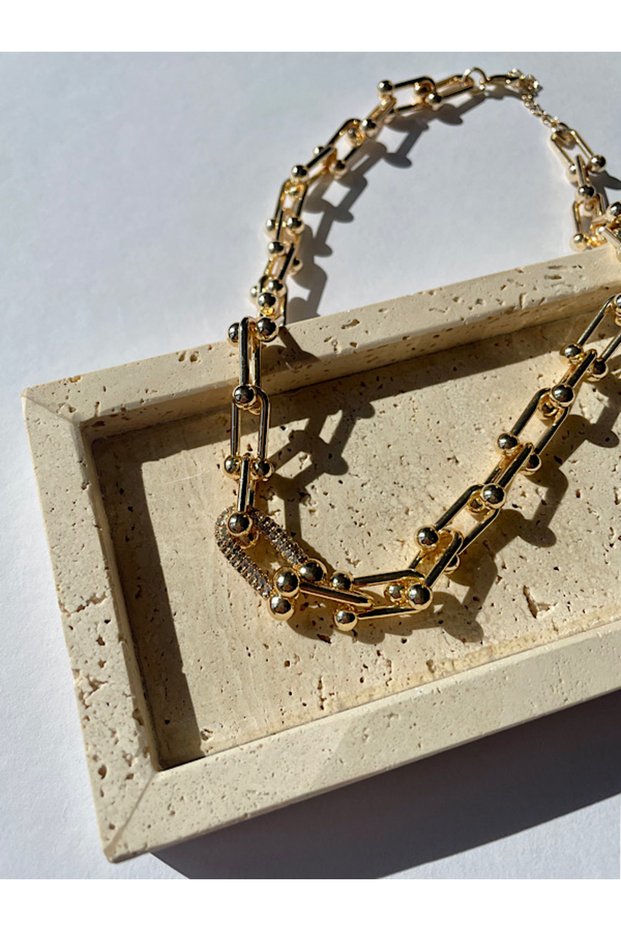 Jewelled Montur Necklace