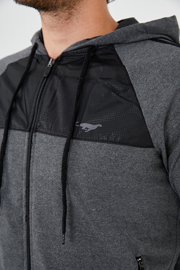 Мъжки анцуг с цип - 5