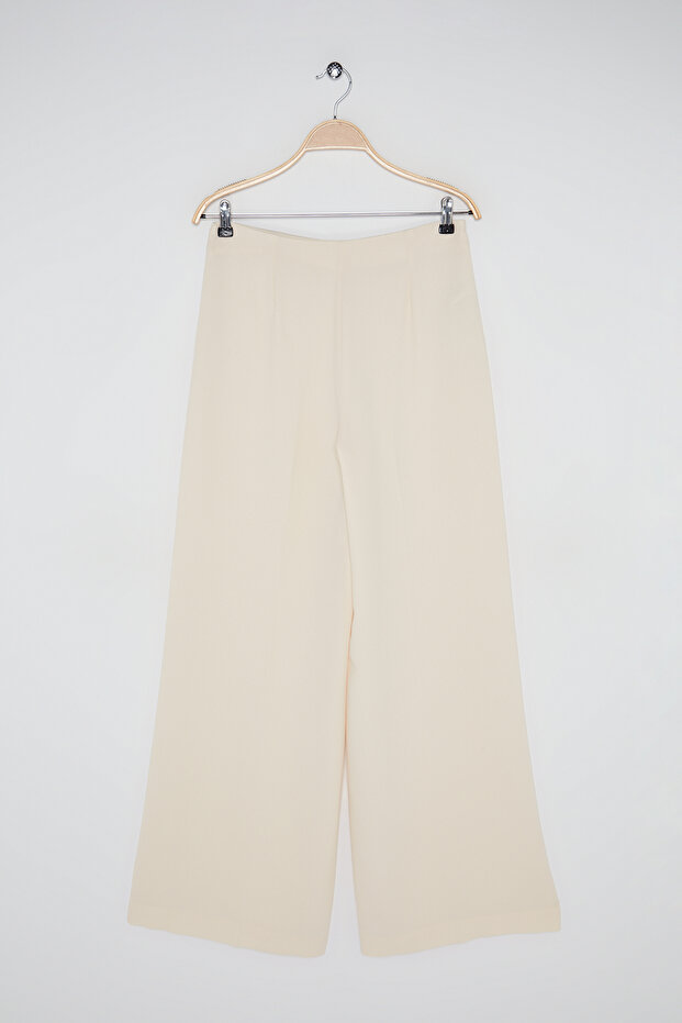 Kadın Natürel Pantolon - 1