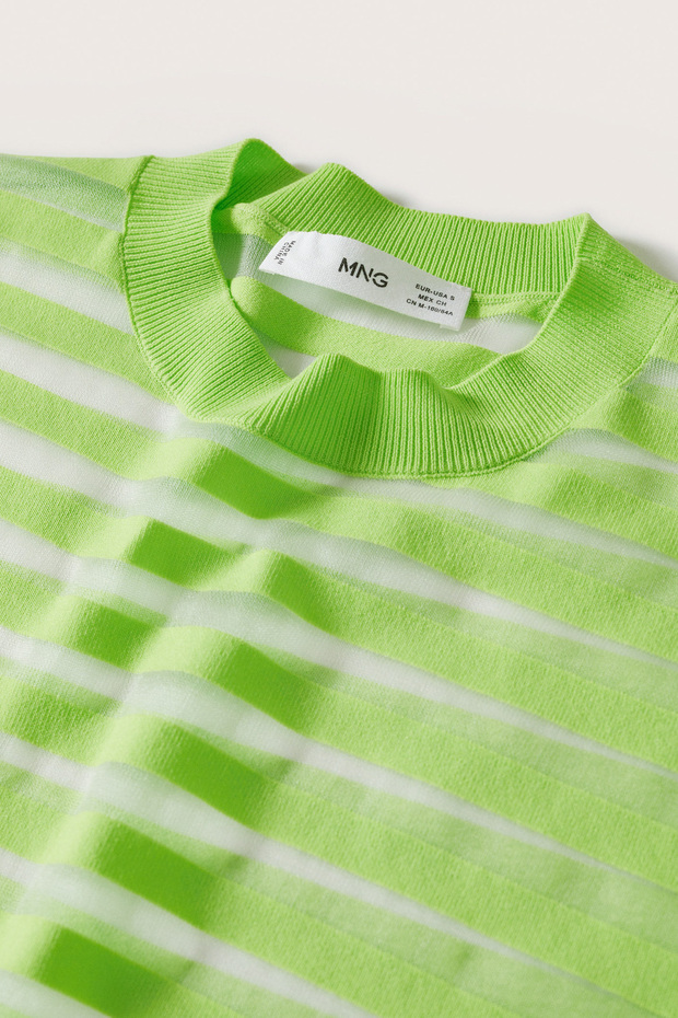 Gelber Damenpullover 27027113 - 7