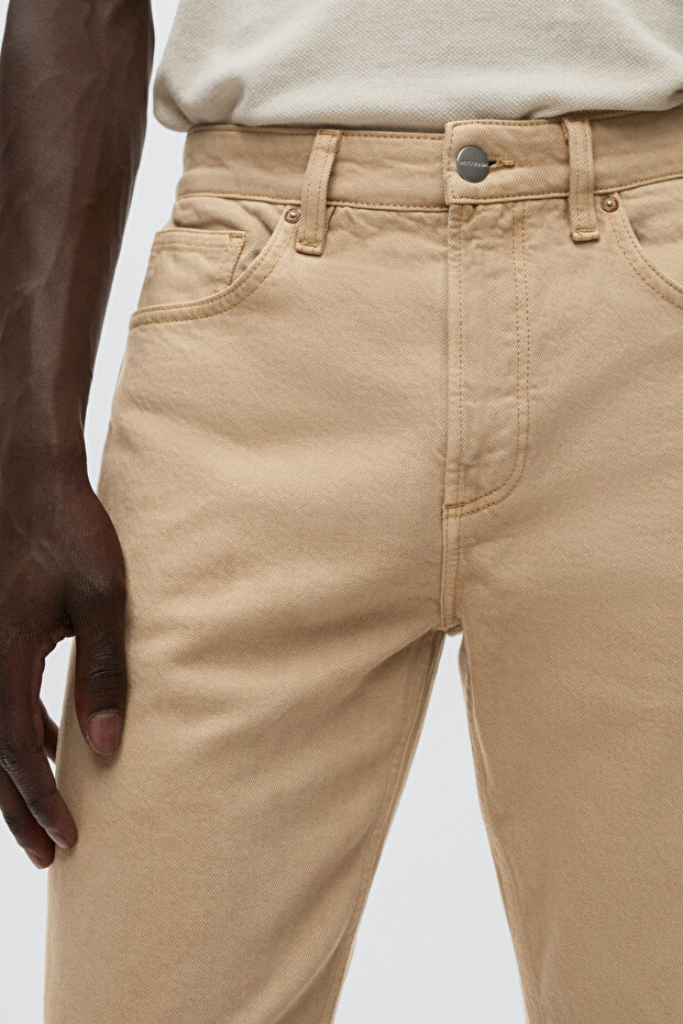 37001029 Jeans Beige - 5