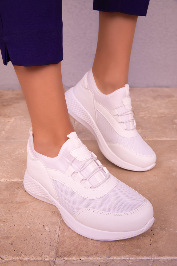 Női fehér tornacipő 15226 - 5