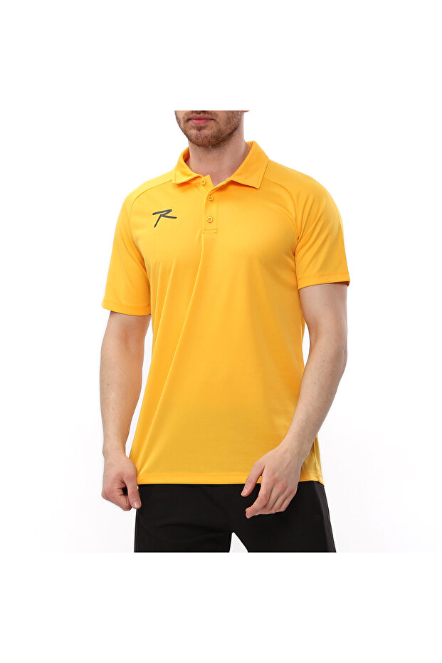 Men's Short Sleeve Polo T-Shirt Ceres Yellow