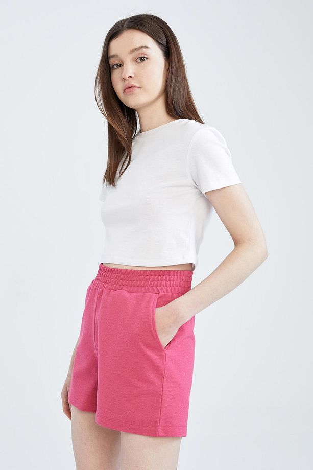 Regular Fit Basic Şort - 3