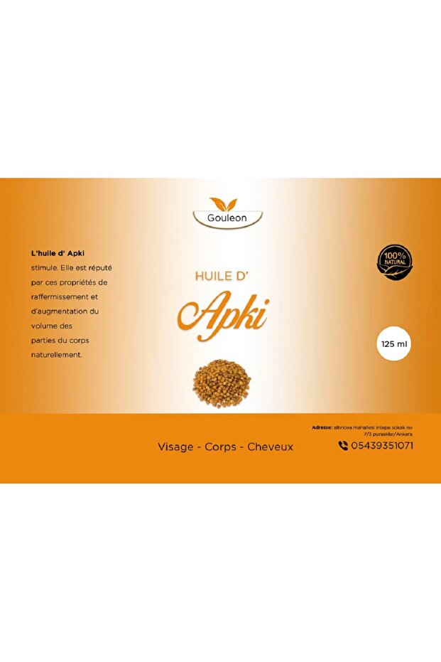 125ml Akpi Yağı - 6