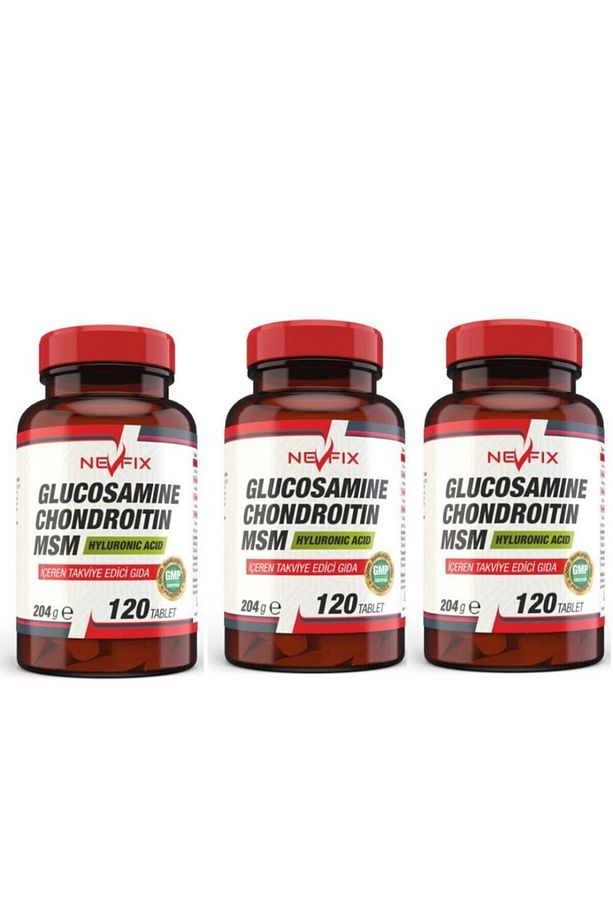 Glucosamine Chondroitin Msm 120 Tablet X 3 Kutu 360 Tablet - 1
