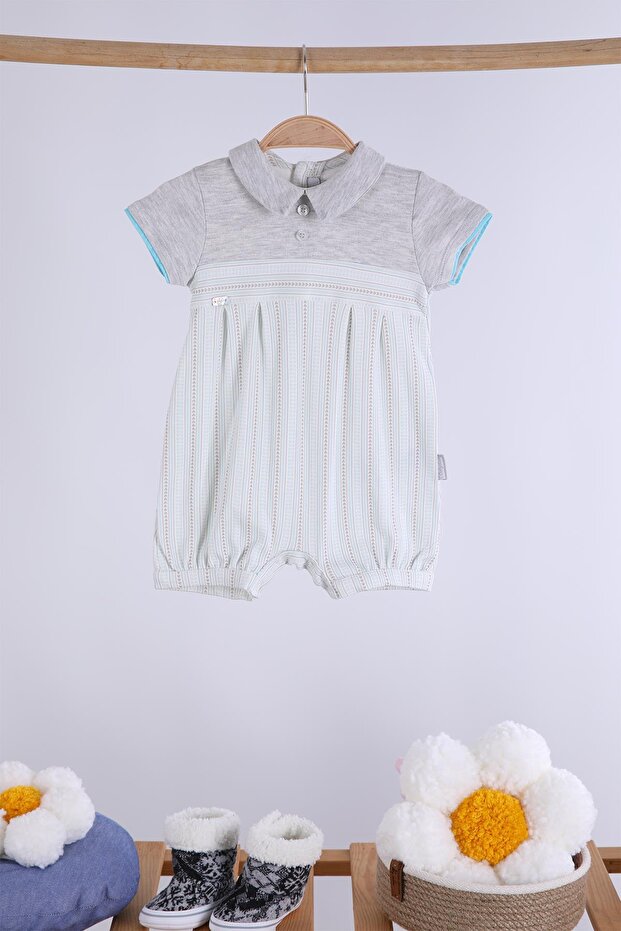 100% Cotton Baby Boy Jumpsuit 13758