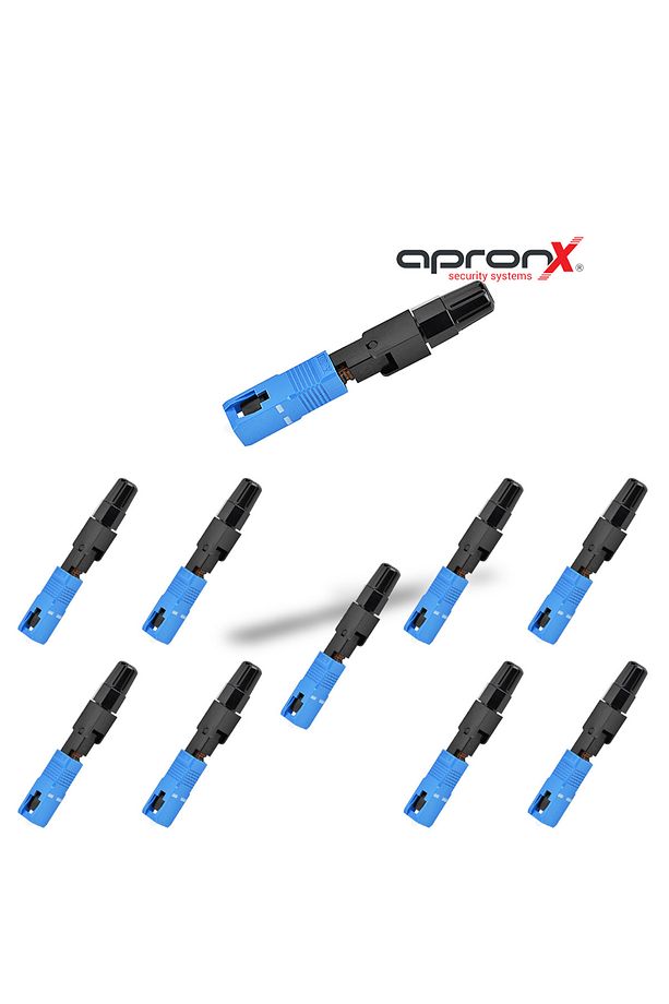10 Adet SC/UPC Fast Konnektör (SC/UPC Fast Connector ) - 1