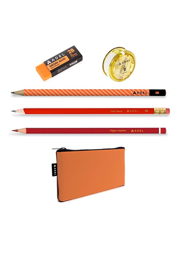 Elementary School Set Orange - 1