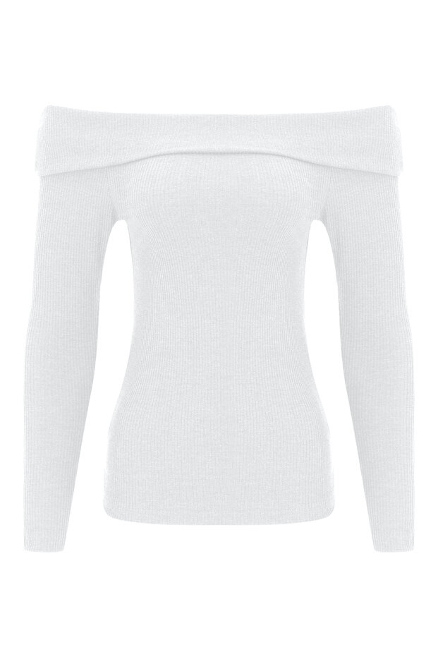 Angeliq White Off-Shoulder Camisole Body