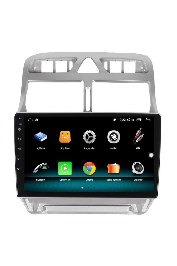 PEUGEOT 307 ANDROİD 13 MULTİMEDYA CARPLAY 4GB RAM+64GB HDD 2002-2013 NAVİGASYON EKRAN - 5