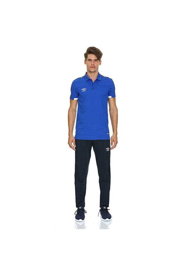 Drill Top Esala Men's Blue Polo Collar T-Shirt (tf0034-05)