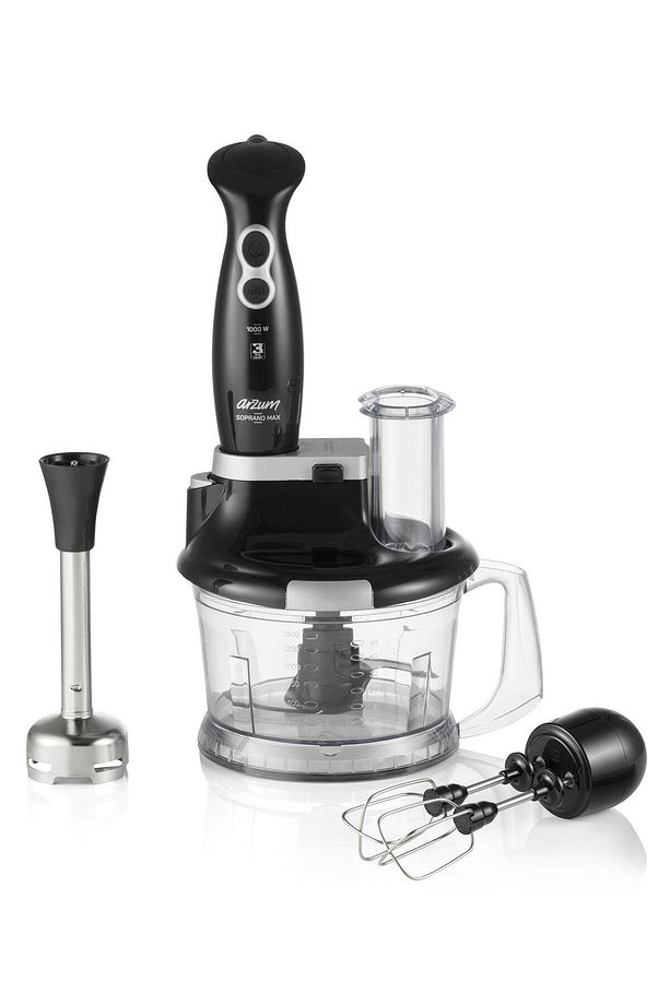 Ar1004 Soprano Max Multi Siyah 1000 W Blender Seti - 2