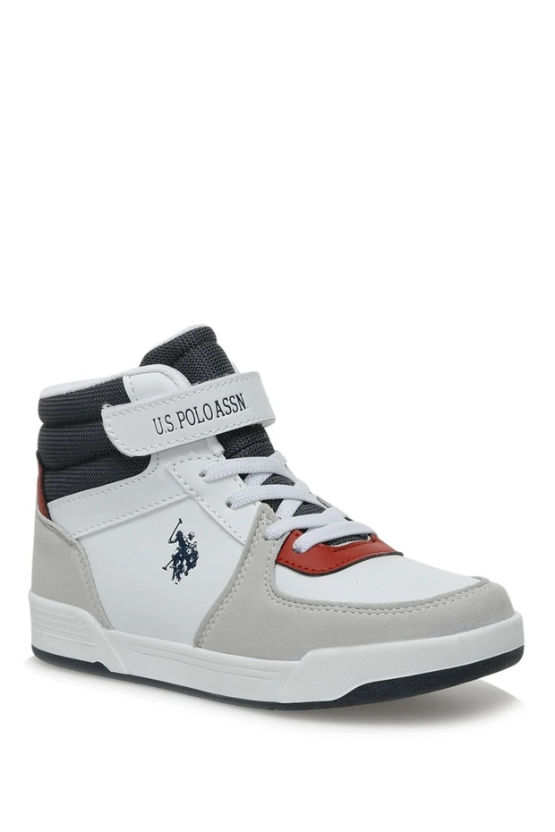 حذاء رياضي CLINE HI 3PR للأولاد باللون الأبيض