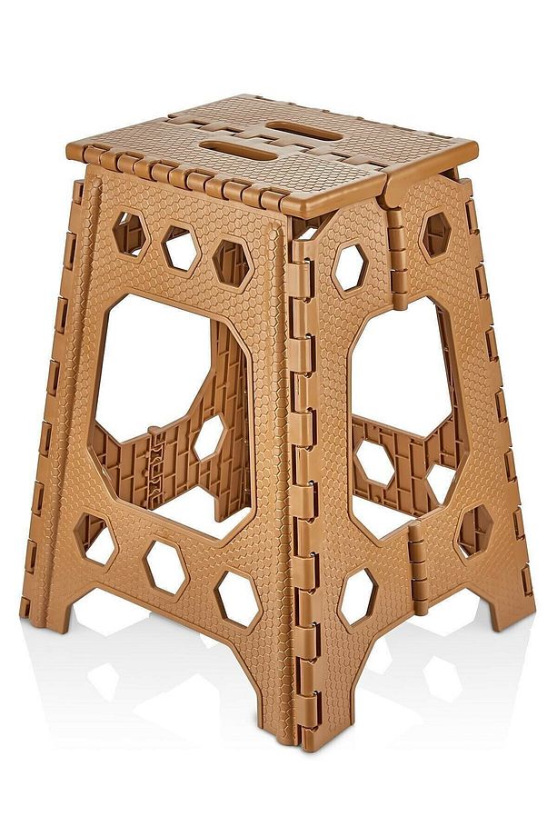 Katlanır Rattan Tabure Büyük 085 - 2