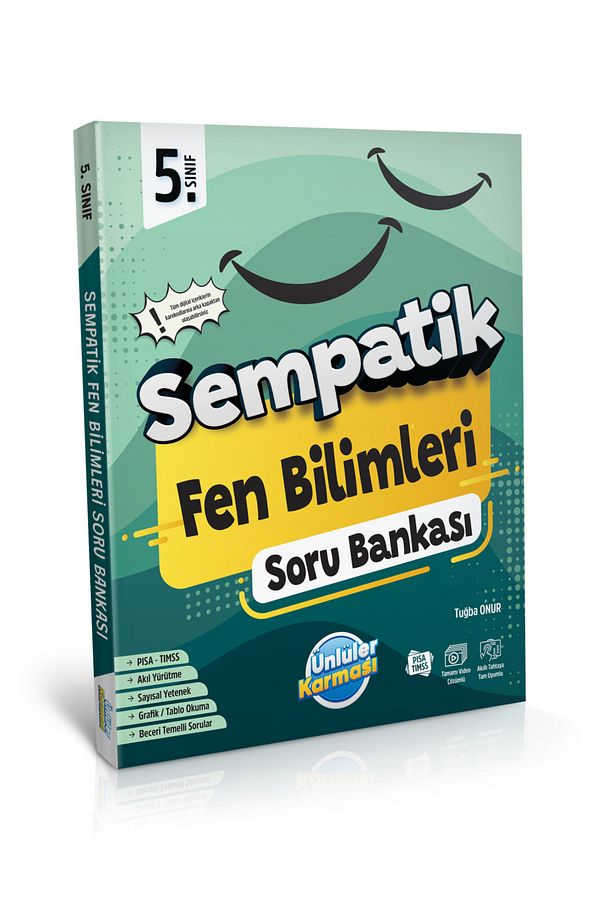 Ünlüler Yayınları 5. SINIF SEMPATİK SORU BANKALARI FEN BİLİMLERİ - 1